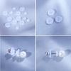 Piercing Healing Silicone Discs Transparent Disc Pads for Fixing the Earrings