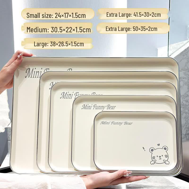Large Ins Style Rectangular Plastic Multi-Purpose Tray