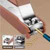 Anti-Splash Nail Clipper 8pcs Set Home Nail Care Kit Non-Slip Nail Trimmer Toenail & Fingernail Clippers