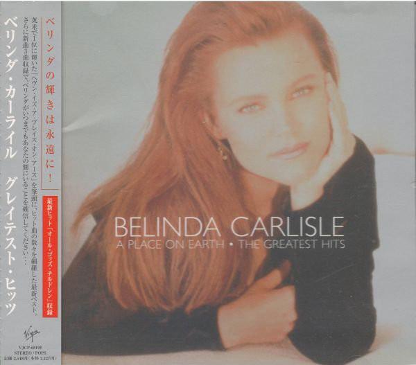 

CD BELINDA CARLISLE - A Place On Earth (Greatest Hits) VJCP68195 VIRGIN 2000 Japan ObiPop Used
