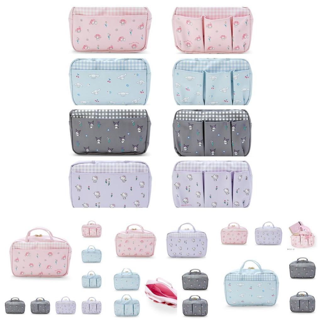 Women's Multi-functional Cosmetic Bag-kuromi Cinnamon Dog Hello Kitty Melody