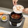 Electric Lunch Box 2L Travel Rice Cooker Small 12V 24V for Car Cooking Soup Porridge Rice Heating Keeping Warm Function