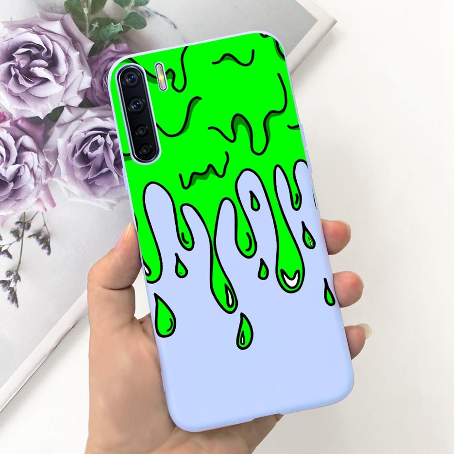 Für Oppo A91 Hülle Oppo Reno3 CPH2043 Niedliche Astronauten Cartoon Hülle Weiche TPU Handyhülle Für Oppo F15 Reno 3 OppoA91 Fundas Bumper
