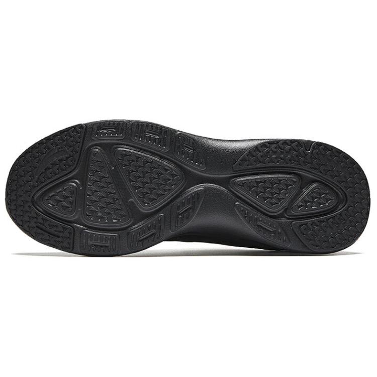 New Anta Wear Resistant Slip Resistant Low Top Training Shoes Men's Black 112447792-7