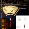 LED Light Mid-Autumn Festival Lantern Creative Art Lantern Portable Handmade Hanging Lamp  Festival