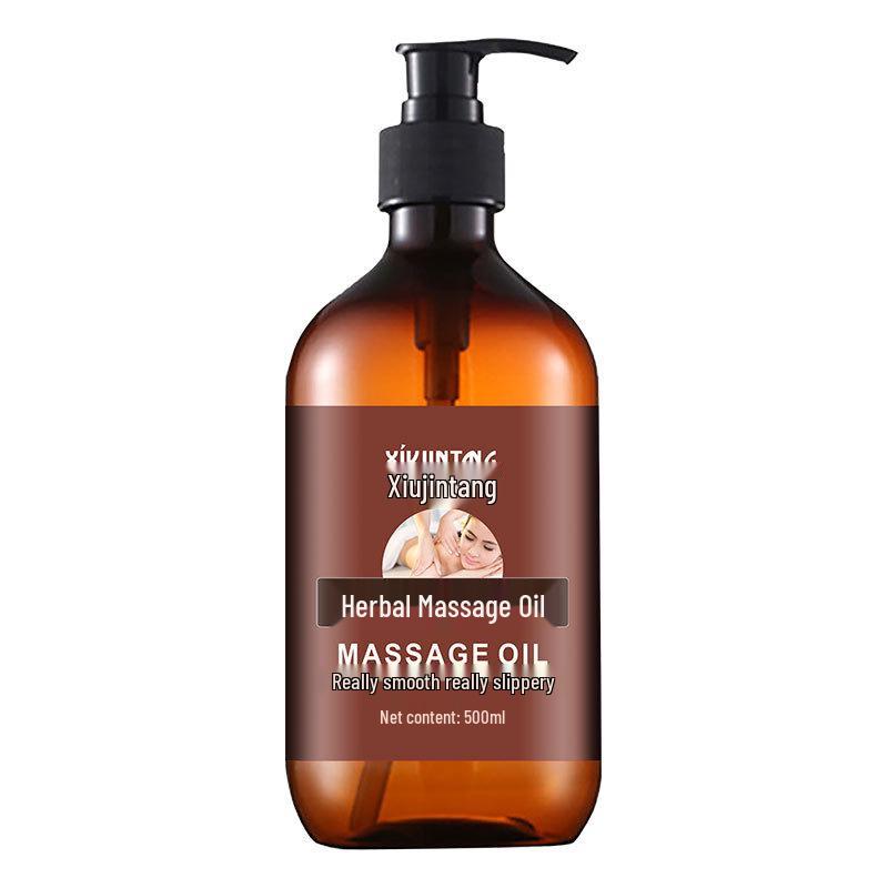 Zázvorový a olivový masážní olej pro Gua Sha a baňkování - Velká 1kg/500ml láhev