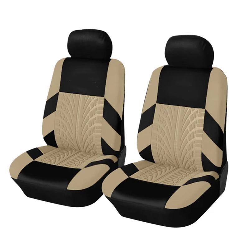 SEAMETAL Pokrowce na siedzenia samochodowe Uniwersalny pasujący Pokrowce ochronne na siedzenia kubełkowe Akcesoria samochodowe Modny Car-Styling