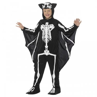 Childrens/Kids Bat Skeleton Costume
