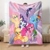 1pc My Little Pony3 Blanket, Gift, for Men and Women, Soft Blanket, Good for Sofa Bed Couch Travel, Lightweight Flannel Blanket