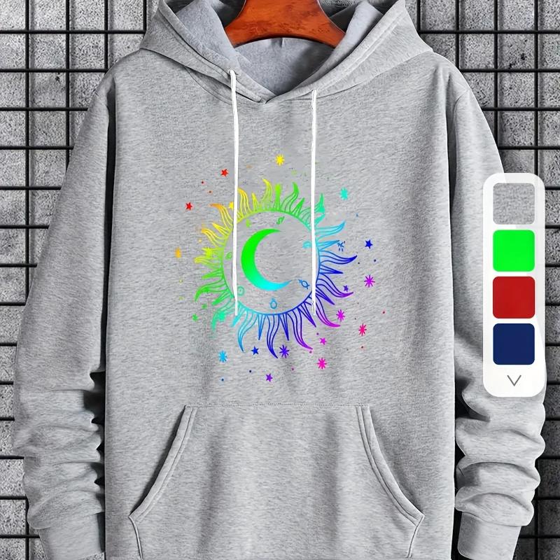 

Men s Hooded Sweatshirt, Versatile & Durable, Suitable for Multi-Scene Use & Long-Term XXL чёрный