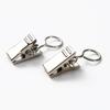 20pcs Stainless Steel Curtain Clips with Hook Durable Serrated Anti Slip Clip Home Bedroom Decorative Hanger Shower Curtain Hook