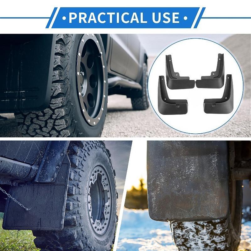 4X Set For Hyundai Tucson 2021 2022 2023 2024 2025 Car Molded Mud Flaps Splash Guards Mudguards Front Rear Styling