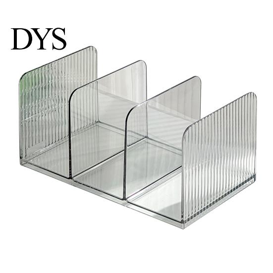Heavy Duty Desktop Book Holder Clear Acrylic Bookends, Stable Non Slip Organizer, Document Storage Solution File Holder, for Office Home Ad