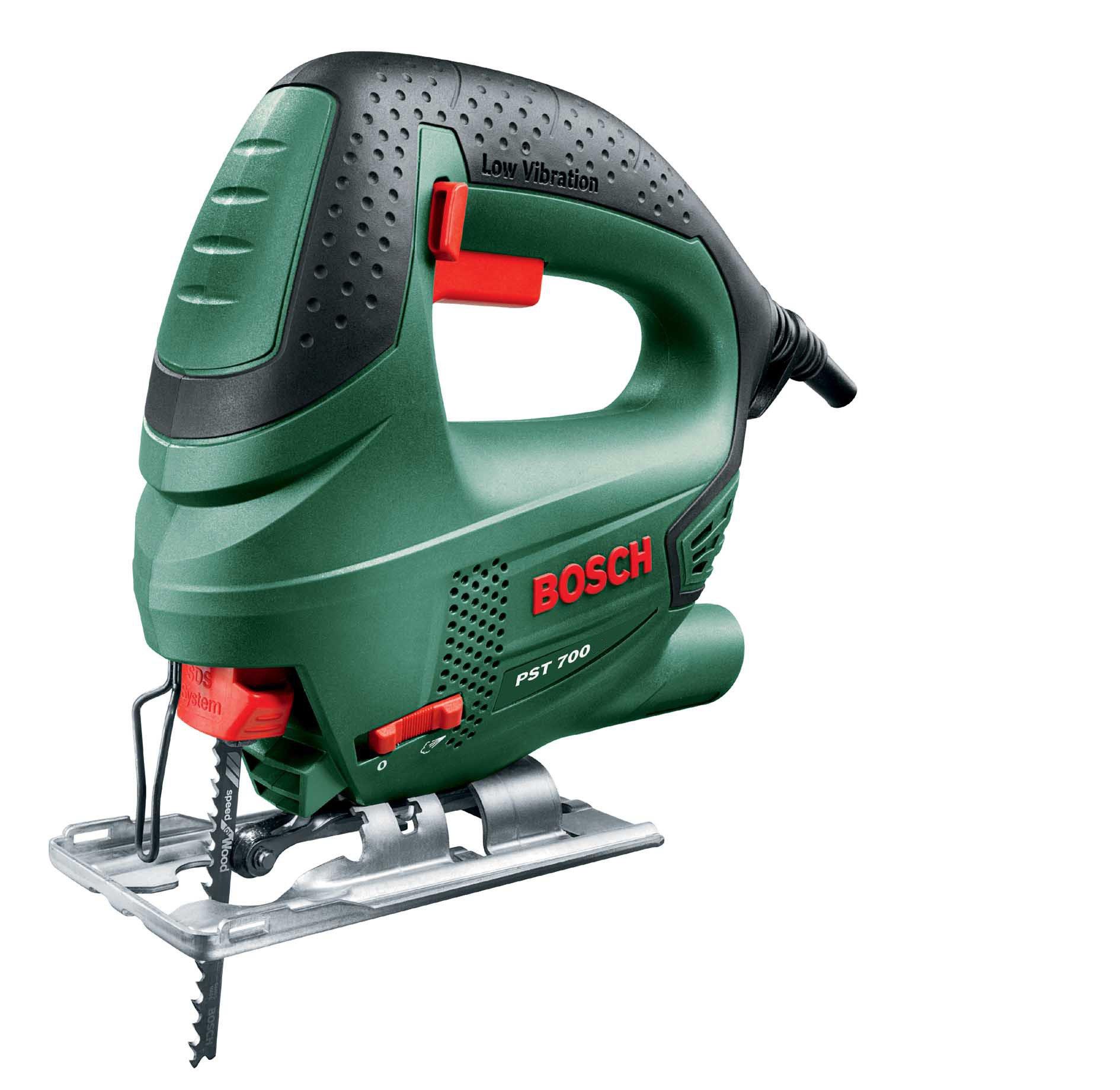 

Лобзик BOSCH SDS PST700 зелёный