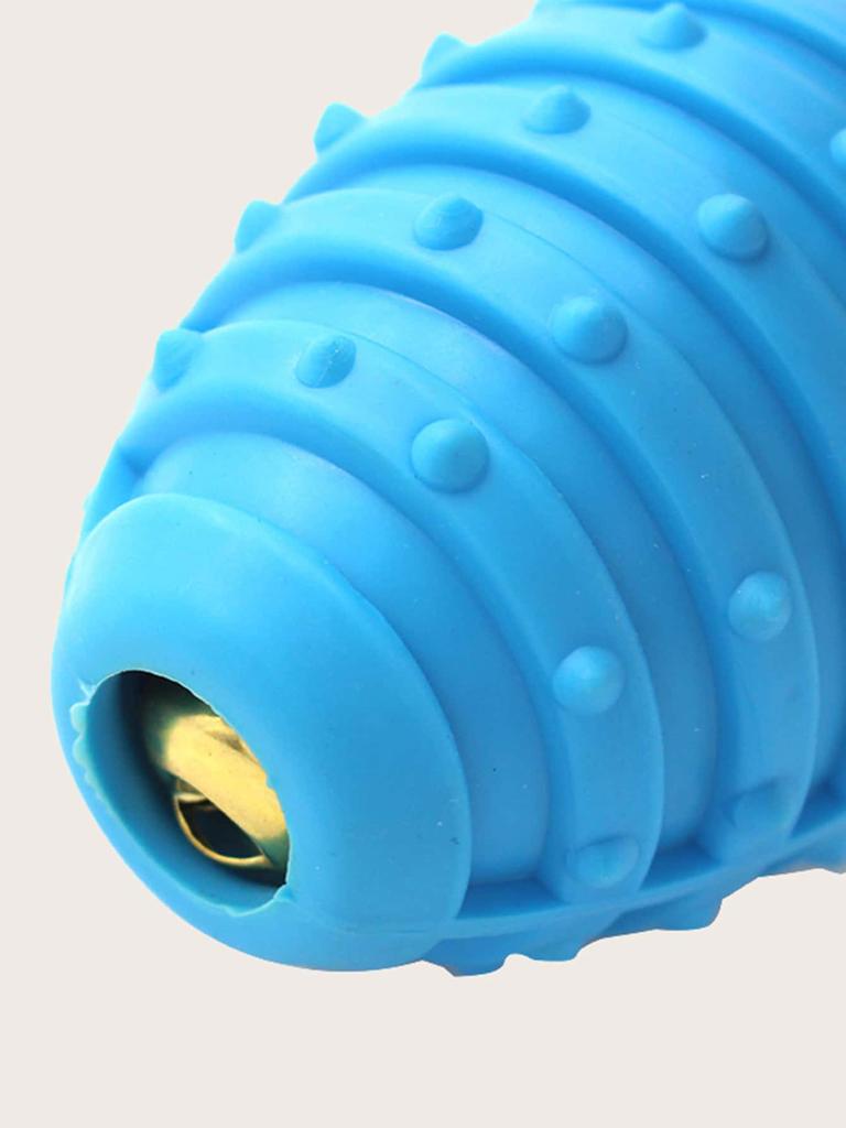 1pc Pet Small Dog Treats Rugby Ball Puppy Interactive Toy Ball Training Toy for Large Dog Chew Toy Tooth Cleaning Bite Ball
