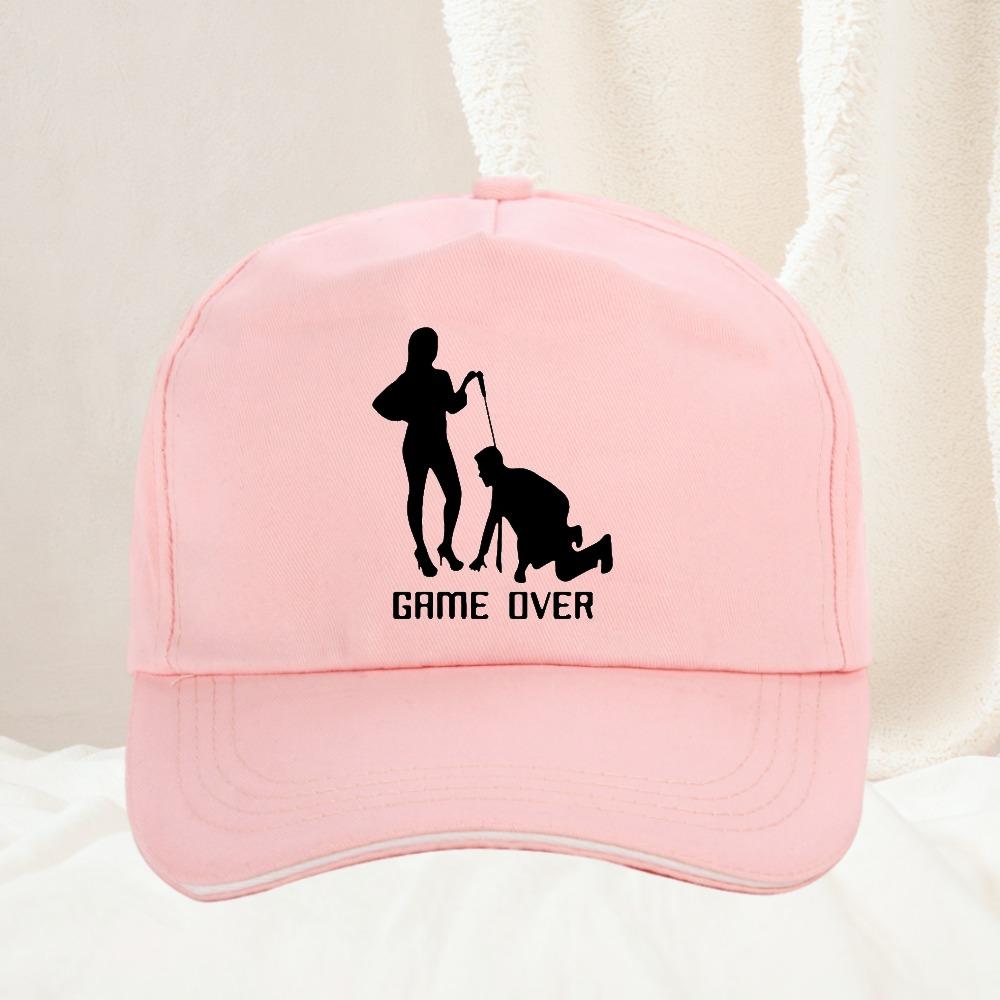 Groom Crew Game Over Hat Guys Bachelor Party Video Gamer Over Bride Groom Baseball Cap Adjustable Unisex Snapback Hats