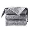 Silver Double-Sided Steel Wool Dishcloth - Non-Stick, Oil-Resistant Scouring Pad for Kitchen Cleaning