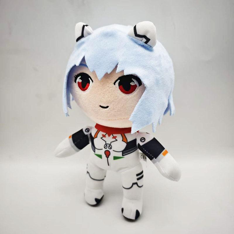 Blaues Mädchen Krieger Plüschtier Puppe