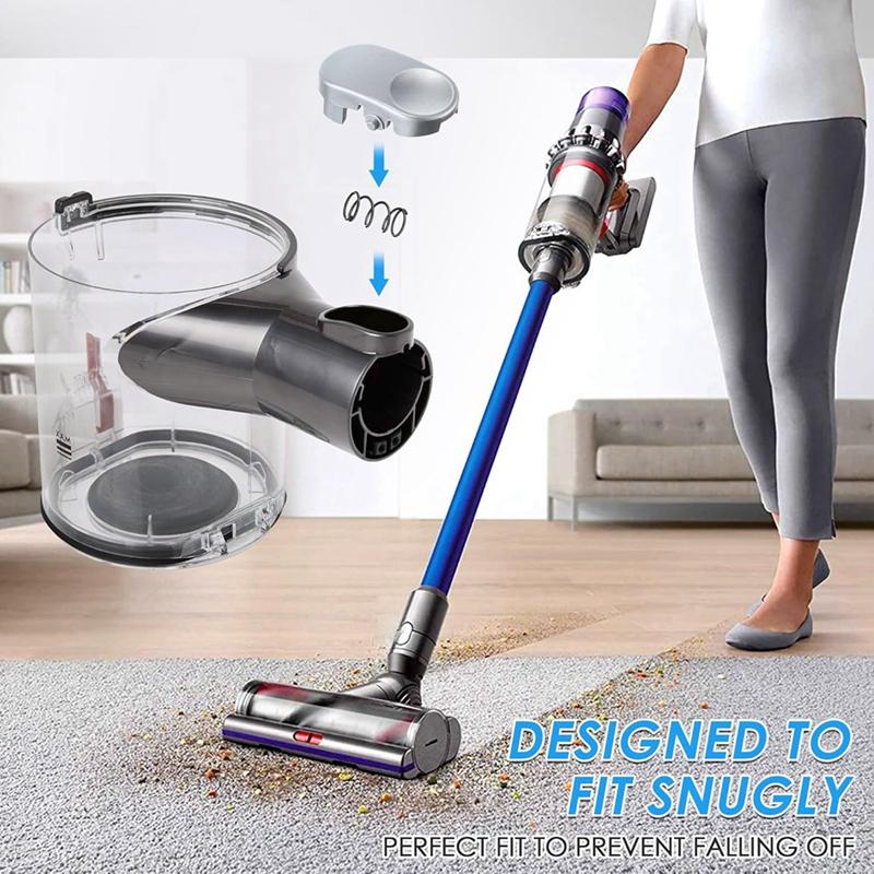 Nové stříbrné držadlo nástroje pro vysavače Dyson V6 DC25, DC27, DC28, DC31, DC33, DC34 - Model 911523-03