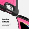 For iPad Pro 13 (2025)/13 (2024) Case Kickstand PC TPE Tablet Cover with Hand Strap