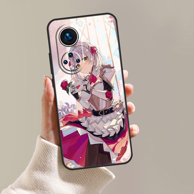 

Noelle Genshin Impact Case For Honor Magic 8 6 5 7 Lite 400 Pro 200 90 70 50 X8c X8b X9a X9b X9c X9d Win RT Cover Honor 70