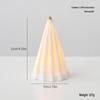 Nordic Style Ceramic Luminous Christmas Tree Ornament - Desktop Decoration Gift