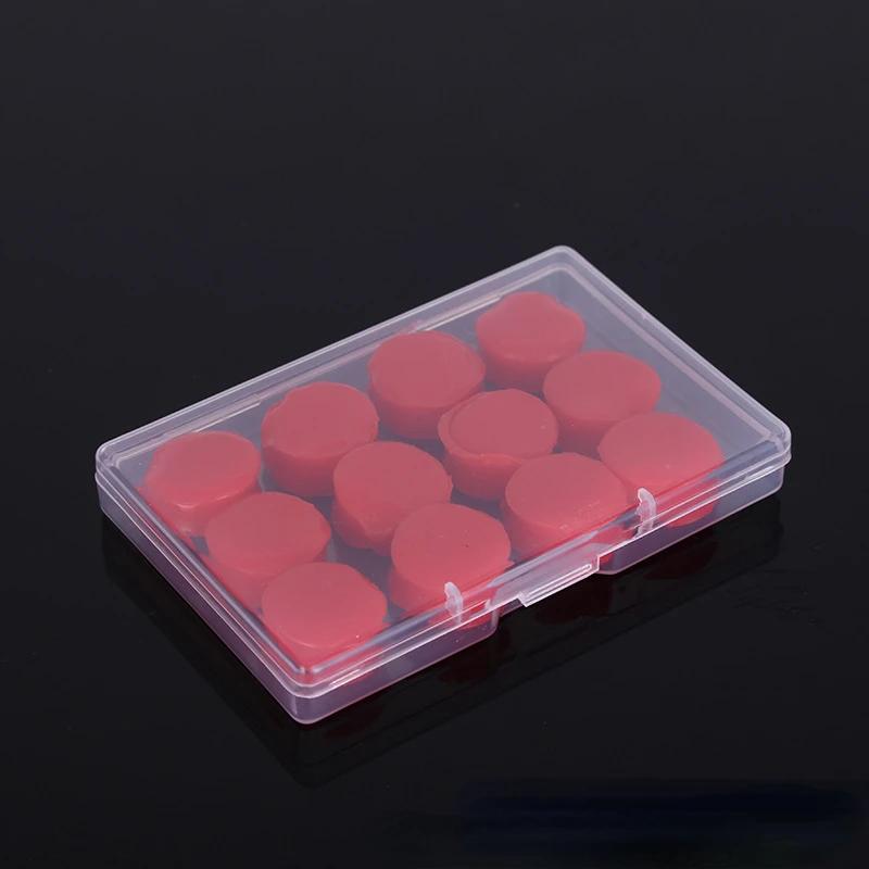 12 шт. силиконовые беруши шумоподавление сон анти-отменяющие звукоизоляционные беруши защита сон многоразовые беруши