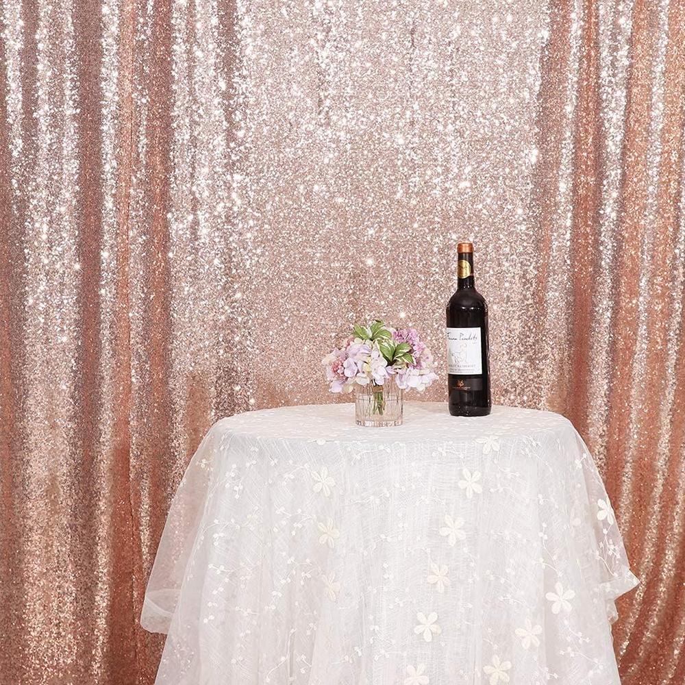 Pailletten Achtergrond Gordijn 60*240cm Glitters Foto Achtergrond Gordijn voor Feest Verjaardag Kerstmis Bruiloft Decoratie