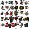 Skibidi Toilet TV Man Titan Building Blocks War Damaged Version Anime Figure Model Toy Kids Birthday Gift