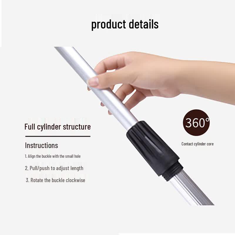 Telescopic Stainless Steel Window Squeegee