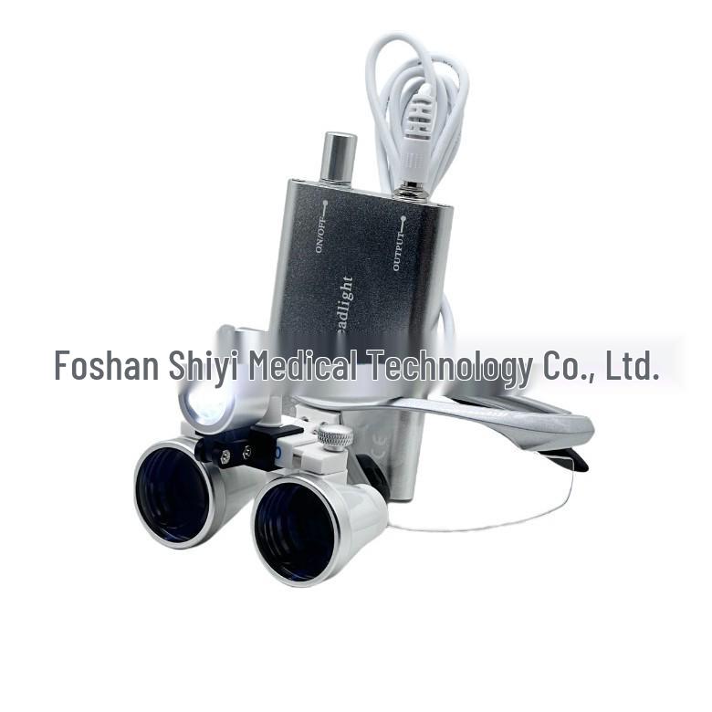 LED Headlight 3.5x Surgical Magnifier for Dental, Cardiovascular, and Orthopedic Use