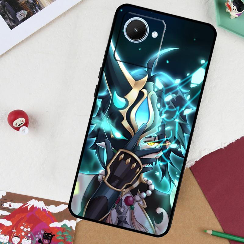 

Xiao Genshin impact For Realme GT7 Pro GT 6T 5 6 C67 C75 C61 C55 C53 C51 C21Y C25S 10 11 12 13 14 Pro Plus Case Realme C25 C25s