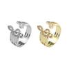Gift Simple Jewelry Accessories Sweet Music Note Rings Finger Buckle Women Jewelry Geometric Rings