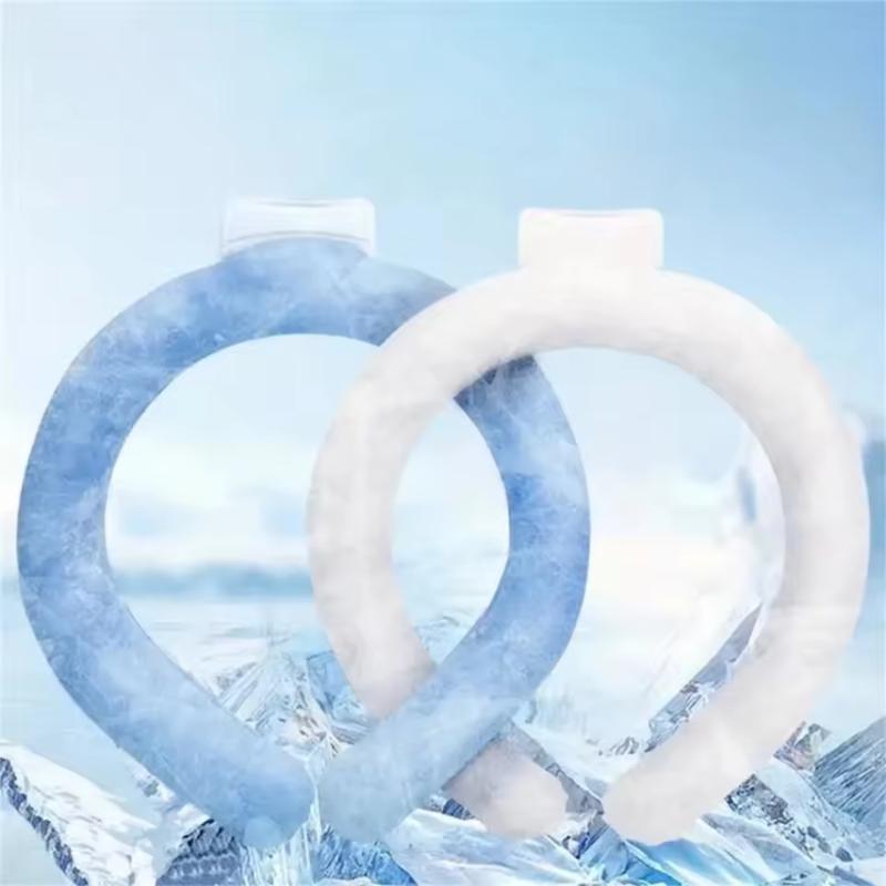 Summer Neck Cooling Ring Outdoor Running Fitness Fishing Cycling Travel Cool Neck Ring Portable Outdoor Cooling Accessories