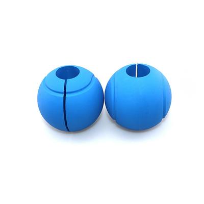 Barbell Dumbbell Silicone Grips Bar Handles Fitness Weightlifting Anti-slip Protect Pad Gym Exercise  Accessories