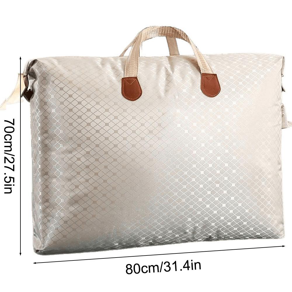 Thickened Oxford Cloth Storage Bag, Cotton Quilt Storage Bag, Dust-proof and Moisture-proof Organizing, Moving Tote Bag