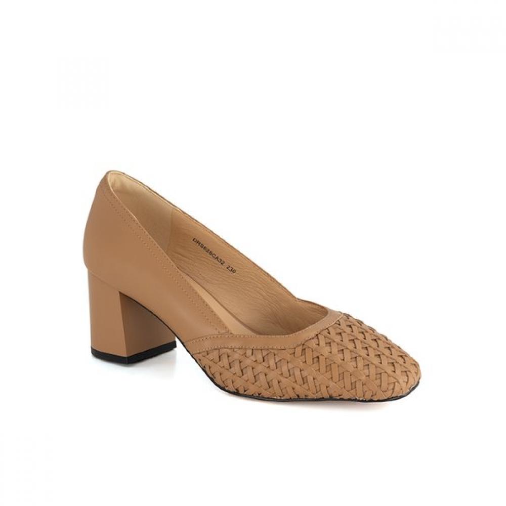 Daks Women Comfort Mesh Pumps Beige Drs628ca32