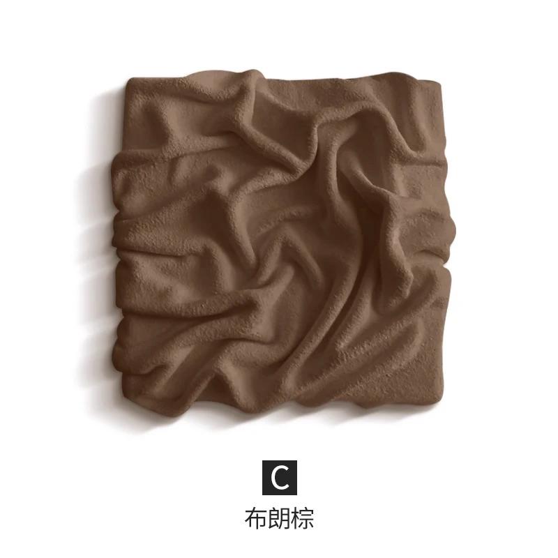 Square Pleated Wall Hanging Living Room