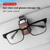 Auto-Sonnenbrillen-Clip Karten-Ticket-Halter Ständer Befestigung Stifteetui Brillen Sonnenblende Für VOLVO XC40 XC60 XC90 S60 S90 2024 2025