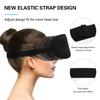 Comfy Material Sleep Mask Padded Design Blockout Light Eye Mask 3D Ice Silk Eye Mask  Relax Aid