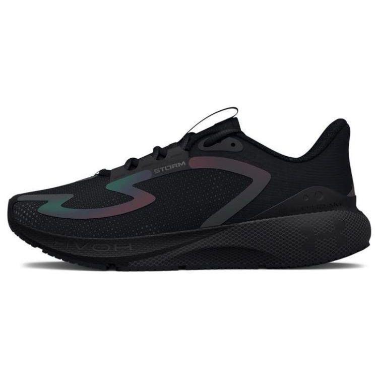 Under Armour HOVR Machina 3 Sports Dry Comfortable Fabric Mesh Low Top Carbon Rubber Foam Casual Running Shoes Men Sneaker Black 3025798-003