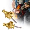 2 Pack Guitar Strap Lock Buttons Guitar Hardware Strap Lock Buttons Guitar Strap Buttons for Guitarists and Bass Player