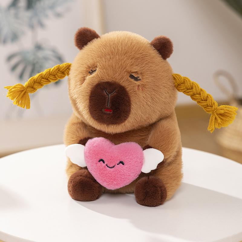 

Childrens Plush Toys Capybara Cute Dolls Pp Cotton Suitable For Giving Away Capybara,25cm/9.84in