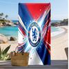 Chelsea FC Printed Beach Towel Quick Dry Soft TowelPortable Large Rectangular Beach Blanket for Travel Swimming Pool