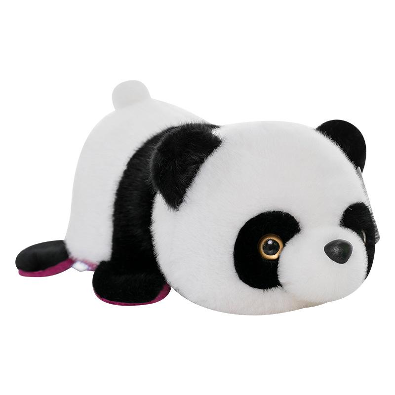 Creative Flip Panda Plush Toy Girl Birthday Gift Unicorn Pillow Strawberry Bear Office Ornament