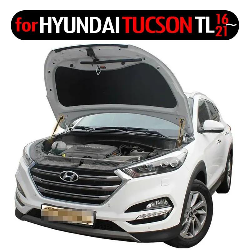 Vorderhaube Modifikation Gasdruckfeder für Hyundai Tucson TL 2015-2018 Motor Kohlefaser Federdämpfer Hubstütze Stoßdämpfer