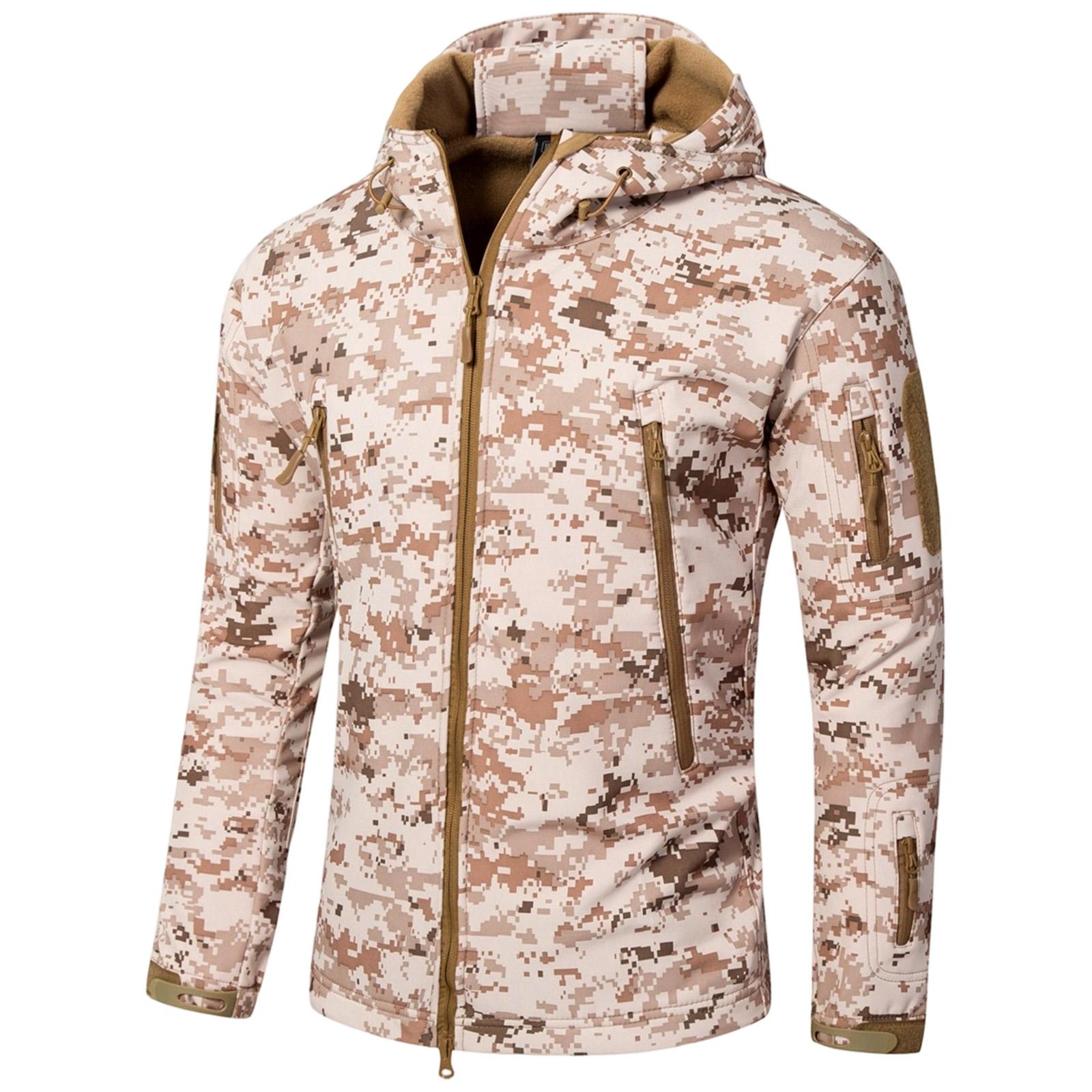 Men`s Camouflage Multifunctional Outdoor Winter Jacket