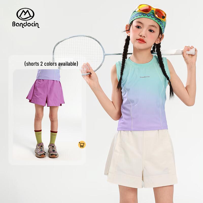Banduxian Girls' 2025 Summer Sport Shorts