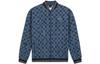 Sports Trendy Collection Baseball Jacket Men's Blue AJDS351-2