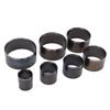 7 Pcs Round Leather Die Cutter Tool High Hardness Incisive High Carbon Steel Hole Puncher Set for